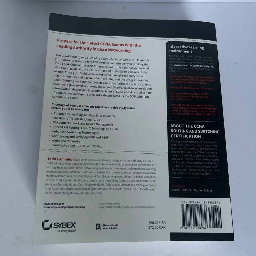 CCNA Routing And Switching : Exam 100-105 ,200-105, 200-125 2nd Edition
